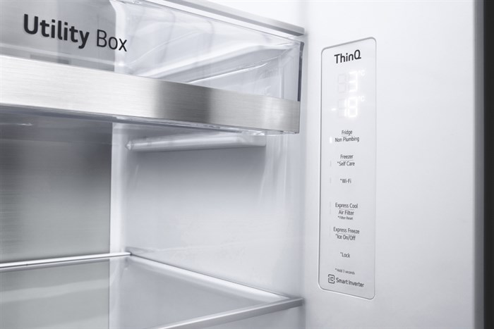 Tủ Lạnh LG Inverter 635 Lít Side By Side InstaView Door-in-Door GR-X257BG